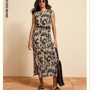 NWT RW & Co Maxi Dress Size L